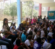 FESTEJOS DO PROJETO NA TRILHA DOS VALORES - EMEF AMÉRICO GUIMARÃES - CARAPINA GRANDE