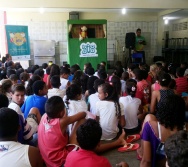 FESTEJOS DO PROJETO NA TRILHA DOS VALORES - EMEF AMÉRICO GUIMARÃES - CARAPINA GRANDE