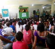 FESTEJOS DO PROJETO NA TRILHA DOS VALORES - EMEF AMÉRICO GUIMARÃES - CARAPINA GRANDE