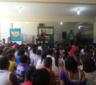 FESTEJOS DO PROJETO NA TRILHA DOS VALORES - EMEF AMÉRICO GUIMARÃES - CARAPINA GRANDE