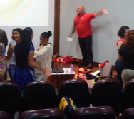 CURSO CONTAÇÃO DE HISTÓRIA NA SEMANA DO LIVRO INFANTIL - PARQUE BOTÂNICO DA VALE.