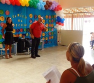 FAMÍLIA NA ESCOLA - CMEI Mª AMÉLIA - P. CARAPEBUS