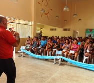 FAMÍLIA NA ESCOLA - CMEI Mª AMÉLIA - P. CARAPEBUS