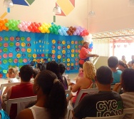 FAMÍLIA NA ESCOLA - CMEI Mª AMÉLIA - P. CARAPEBUS