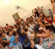FAMÍLIA NA ESCOLA - CMEI INTEGRAÇÃO - MATA DA SERRA - VESPERTINO