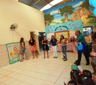 FAMÍLIA NA ESCOLA - CMEI INTEGRAÇÃO - MATA DA SERRA - VESPERTINO