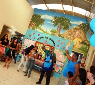 FAMÍLIA NA ESCOLA - CMEI INTEGRAÇÃO - MATA DA SERRA - VESPERTINO