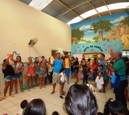 FAMÍLIA NA ESCOLA - CMEI INTEGRAÇÃO - MATA DA SERRA - VESPERTINO