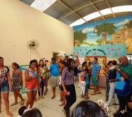 FAMÍLIA NA ESCOLA - CMEI INTEGRAÇÃO - MATA DA SERRA - VESPERTINO