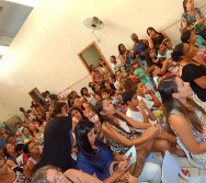 FAMÍLIA NA ESCOLA - CMEI INTEGRAÇÃO - MATA DA SERRA - VESPERTINO
