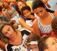 FAMÍLIA NA ESCOLA - CMEI INTEGRAÇÃO - MATA DA SERRA - VESPERTINO