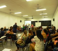 Oficina de Contação de histórias com turma de pedagogia da FACULDADE NOVO MILÊNIO