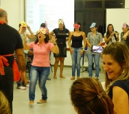 Oficina de Contação de histórias com turma de pedagogia da FACULDADE NOVO MILÊNIO