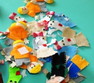 SENSIBILIZAÇÃO COM CRIANÇAS DE 3,4 E 5 ANOS APLICAÇÃO DO PROJETO COLORIR