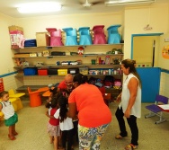 SENSIBILIZAÇÃO COM CRIANÇAS DE 3,4 E 5 ANOS APLICAÇÃO DO PROJETO COLORIR