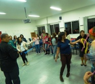 Oficina de Cont. de História com o 5º período de Pedagogia - Rede UNOPAR