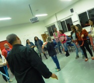 Oficina de Cont. de História com o 5º período de Pedagogia - Rede UNOPAR