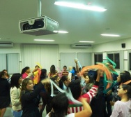 Oficina de Cont. de História com o 5º período de Pedagogia - Rede UNOPAR