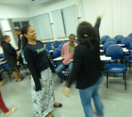 Oficina de Cont. de História com o 5º período de Pedagogia - Rede UNOPAR