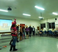 Oficina de Cont. de História com o 5º período de Pedagogia - Rede UNOPAR