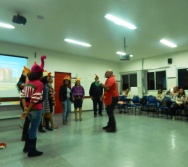 Oficina de Cont. de História com o 5º período de Pedagogia - Rede UNOPAR