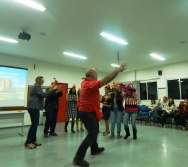 Oficina de Cont. de História com o 5º período de Pedagogia - Rede UNOPAR