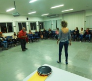 Oficina de Cont. de História com o 5º período de Pedagogia - Rede UNOPAR