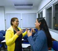 Oficina de Cont. de História com o 5º período de Pedagogia - Rede UNOPAR