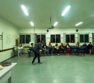 Oficina de Cont. de História com o 5º período de Pedagogia - Rede UNOPAR