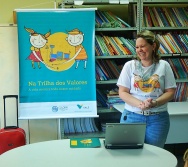 PROJETO NA TRILHA DOS VALORES - ESCOLA MANOEL PASCHOAL - FLEXAL - CARIACICA