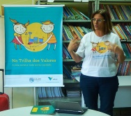 PROJETO NA TRILHA DOS VALORES - ESCOLA MANOEL PASCHOAL - FLEXAL - CARIACICA