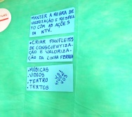 NA TRILHA DOS VALORES - CONSTRUÇÃO DO PROJETO - ANO II - MANUTENÇÃO