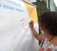 LANÇAMENTO DA EXPOSIÇÃO DE ARTE - PLACAS DE SINALIZAÇÃO - NTV