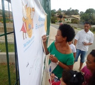 LANÇAMENTO DA EXPOSIÇÃO DE ARTE - PLACAS DE SINALIZAÇÃO - NTV