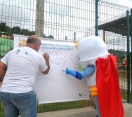 LANÇAMENTO DA EXPOSIÇÃO DE ARTE - PLACAS DE SINALIZAÇÃO - NTV