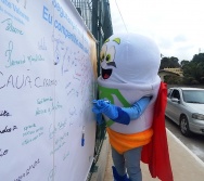 LANÇAMENTO DA EXPOSIÇÃO DE ARTE - PLACAS DE SINALIZAÇÃO - NTV