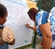 LANÇAMENTO DA EXPOSIÇÃO DE ARTE - PLACAS DE SINALIZAÇÃO - NTV