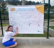 LANÇAMENTO DA EXPOSIÇÃO DE ARTE - PLACAS DE SINALIZAÇÃO - NTV