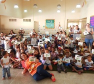 APLICAÇÃO DO PROJETO COLORIR - CMEI MARIA AMÉLIA - ETAPA ORIENTAR