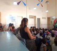 APLICAÇÃO DO PROJETO COLORIR - CMEI MARIA AMÉLIA - ETAPA ORIENTAR