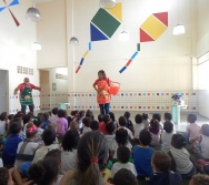 APLICAÇÃO DO PROJETO COLORIR - CMEI MARIA AMÉLIA - ETAPA ORIENTAR