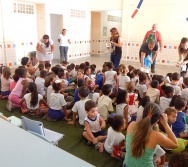 APLICAÇÃO DO PROJETO COLORIR - CMEI MARIA AMÉLIA - ETAPA ORIENTAR