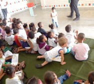 APLICAÇÃO DO PROJETO COLORIR - CMEI MARIA AMÉLIA - ETAPA ORIENTAR