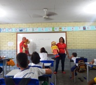 NTV - AG - DIA DE SENSIBILIZAÇÃO DOS ALUNOS DOS 1º ANOS - VESPERTINO