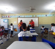 NTV - AG - DIA DE SENSIBILIZAÇÃO DOS ALUNOS DOS 1º ANOS - VESPERTINO
