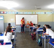 NTV - AG - DIA DE SENSIBILIZAÇÃO DOS ALUNOS DOS 1º ANOS - VESPERTINO