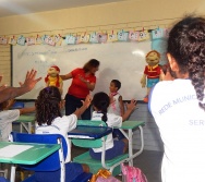 NTV - AG - DIA DE SENSIBILIZAÇÃO DOS ALUNOS DOS 1º ANOS - VESPERTINO