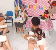 FORMATURA DA 5ª TURMA DO PROJETO CONT.  HISTÓRIAS COLORINDO VIDAS
