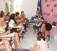 FORMATURA DA 5ª TURMA DO PROJETO CONT.  HISTÓRIAS COLORINDO VIDAS