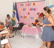 FORMATURA DA 5ª TURMA DO PROJETO CONT.  HISTÓRIAS COLORINDO VIDAS